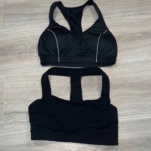 Gap black sports bra‎ bundle